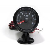 Toerenteller 52 mm Zwart