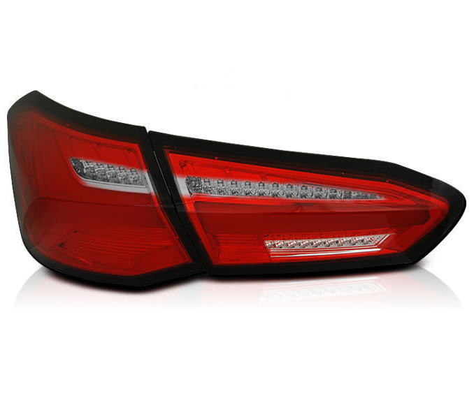 Achterlichten geschikt voor FORD FOCUS 4 HATCHBACK 2018-2021 - ROOD LED