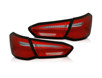 Achterlichten FORD FOCUS 4 HATCHBACK 2018-2021 - ROOD LED