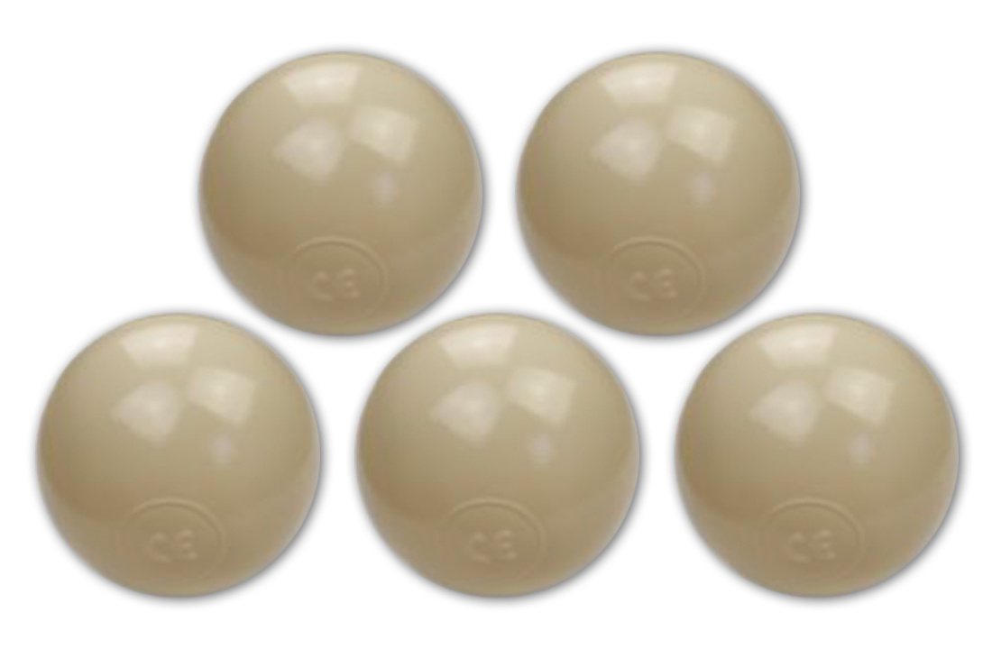 Ballenbak ballen beige (70mm) 1000 stuks
