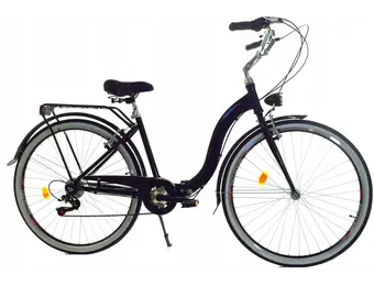 Vouwfiets - 28 inch - met 7 versnellingen - alu - zwart