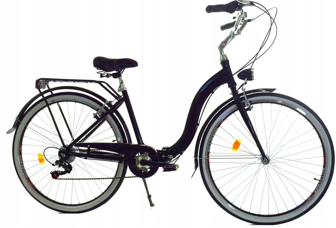 Vouwfiets - 28 inch - met 7 versnellingen - alu - zwart