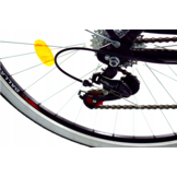 Vouwfiets - 28 inch - met 7 versnellingen - alu - zwart