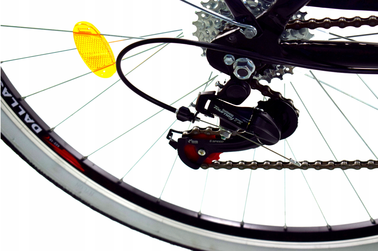Vouwfiets - 28 inch - met 7 versnellingen - alu - zwart