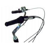 Vouwfiets - 28 inch - met 7 versnellingen - alu - zwart