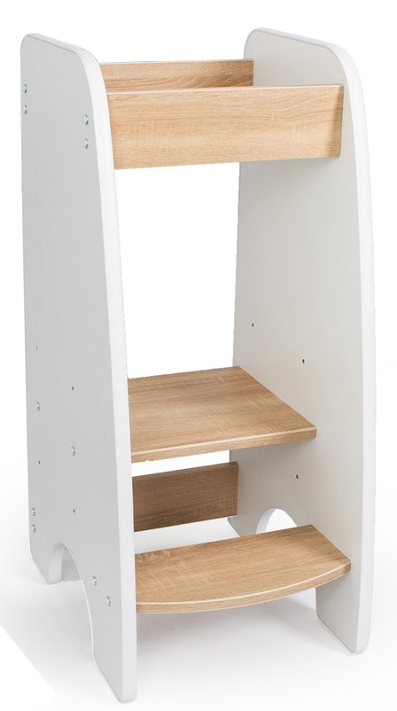 Leertoren in - keukenhulp - in hoogte verstelbaar - 43x50x90 cm