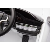 Elektrische kinderauto - Ruf - wit – met Bluetooth en afstandsbediening