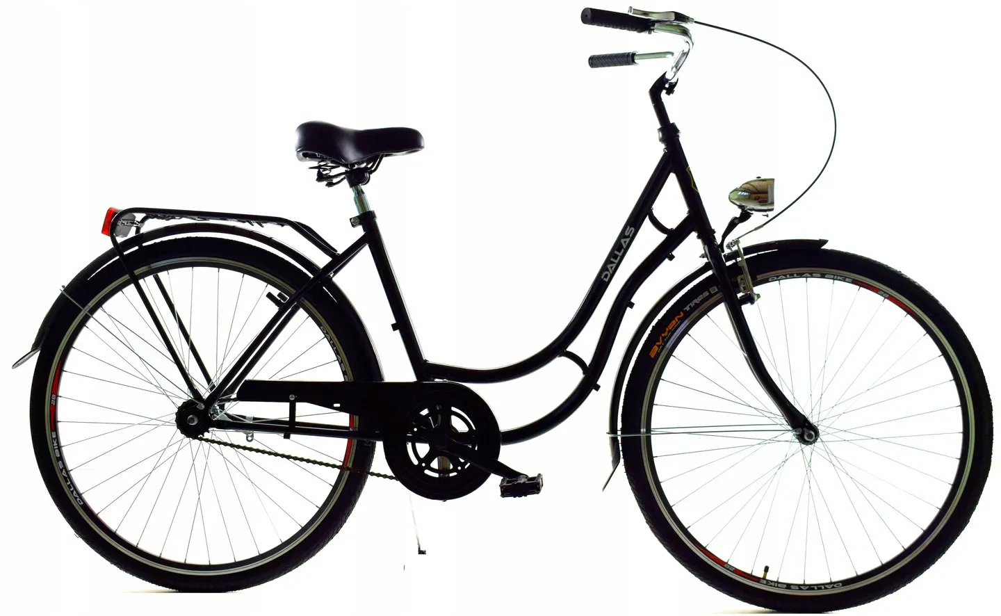 Damesfiets - 28 inch fiets - retro - zwart