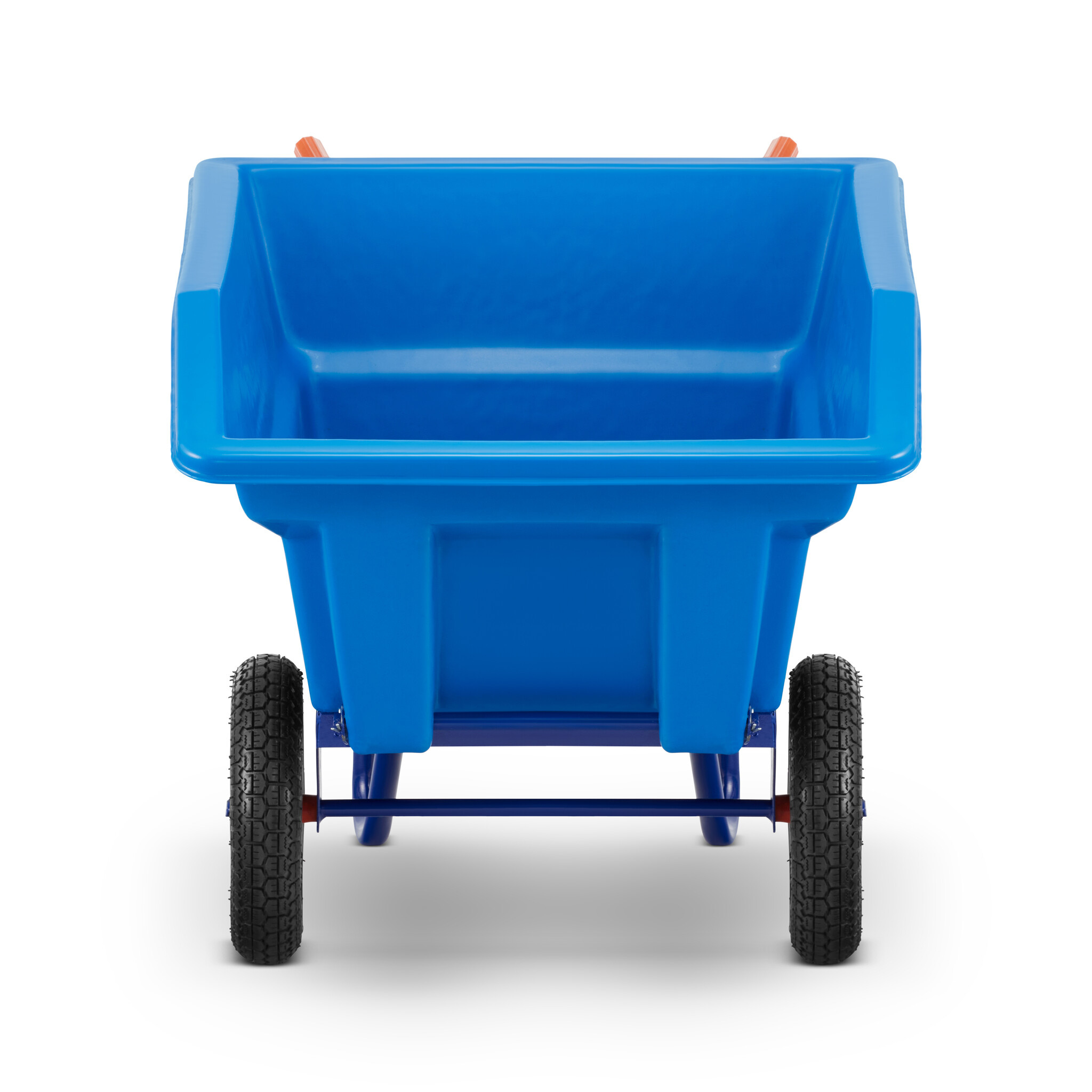 Kruiwagen 300L - kunststof kiep bak - tot 300 kg - luchtbanden