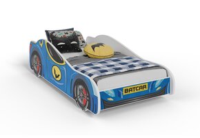 Kinderbed - batmobiel - 160x80 cm - met matras
