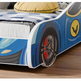Kinderbed - batmobiel - 140x70 cm - met matras