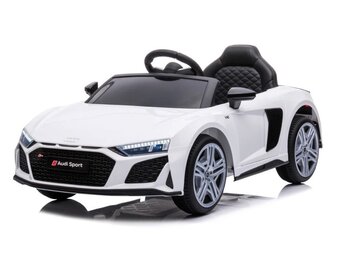 Realistische Audi R8 Sport Elektrische Kinderauto met MP3-Speler - Wit