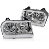 Koplampen Chrysler 300 05-08 Tube Light Chroom Set