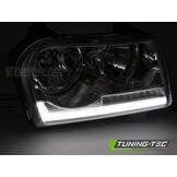 Koplampen Chrysler 300 05-08 Tube Light Chroom Set