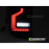 Achterlichten LED Smoke geschikt voor Ford Ranger 11-18