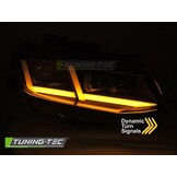 Koplampen Chevrolet Camaro 16-18 Full LED Zwart
