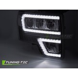 Koplampen FORD F150 MK12 08-14 LED DRL SEQ Zwart