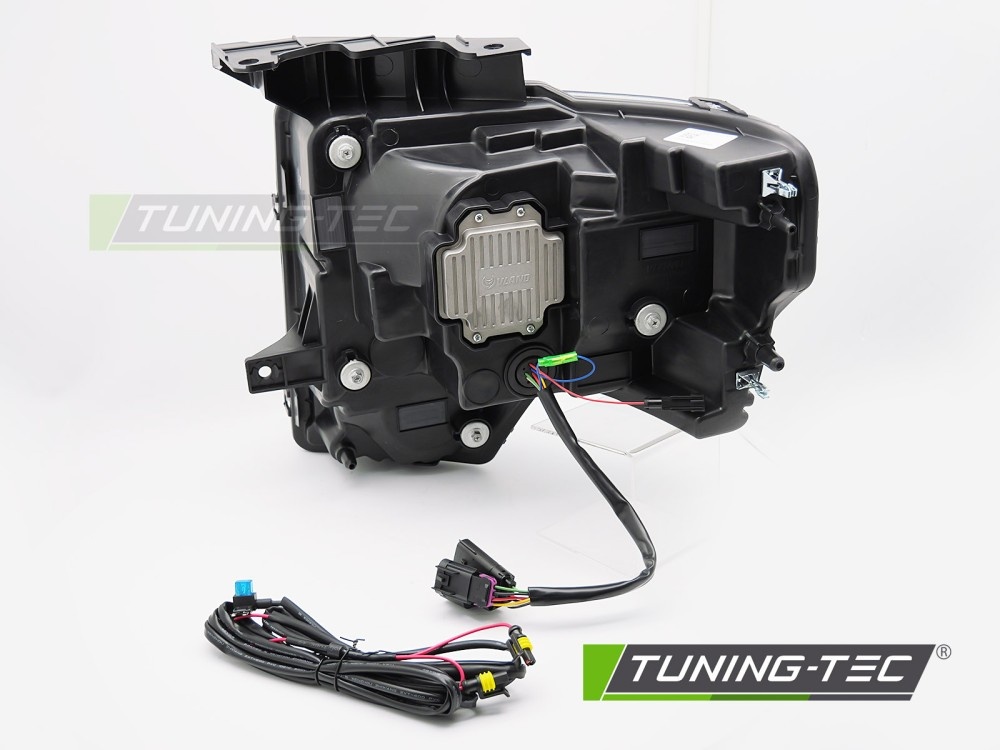 Koplampen geschikt voor FORD F150 MK12 08-14 LED DRL SEQ Zwart