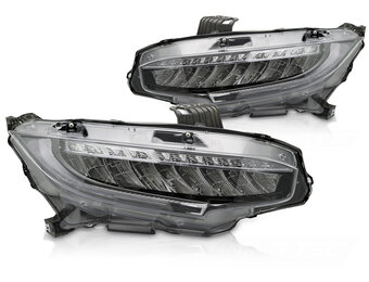 Koplampen Volledig LED geschikt voor Honda Civic X 2016-2021
