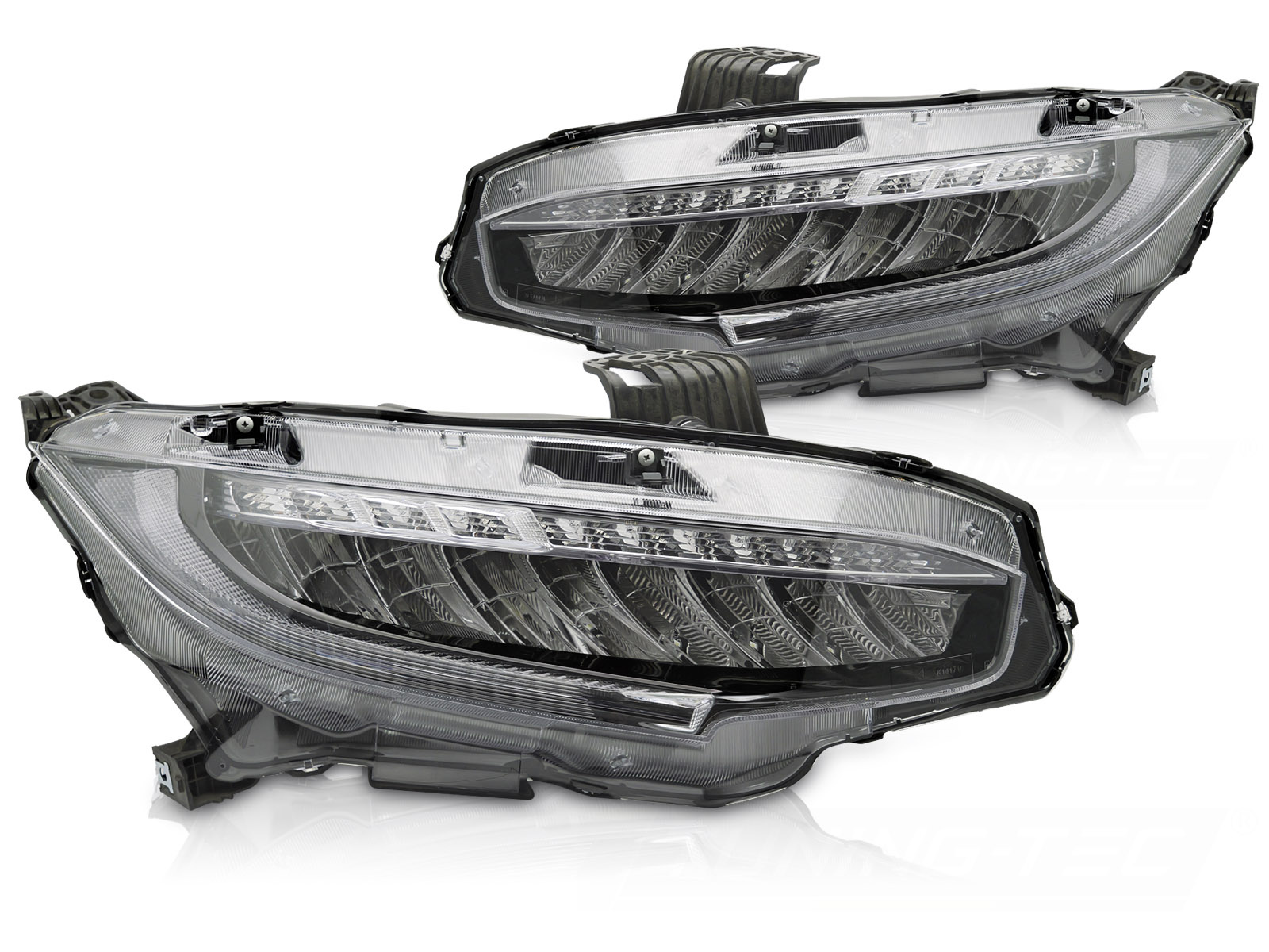 Koplampen Volledig LED geschikt voor Honda Civic X 2016-2021