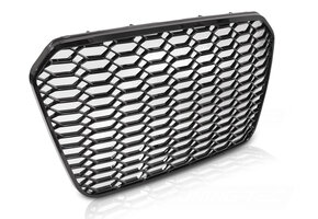 Grille Sport Hoogglans Zwart geschikt voor AUDI A6 C7 2011-2014