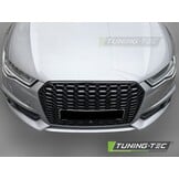 Grille Sport Hoogglans Zwart voor AUDI A6 C7 2011-2014