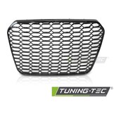 Grille Sport Hoogglans Zwart voor AUDI A6 C7 2011-2014