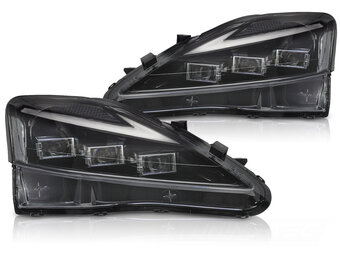 Full LED Koplampen Lexus IS 2006-2013 Zwart