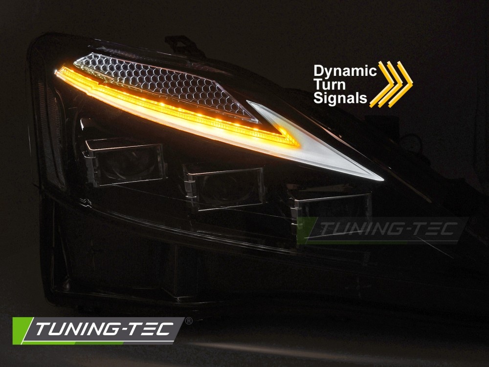 Full LED Koplampen Lexus IS 2006-2013 Zwart