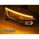 Volledige LED Koplampen Zwart voor HONDA CIVIC X (16-21)