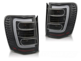 Achterlichten LED Zwart Helder voor Chrysler Jeep Grand Cherokee 99-05