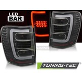 Achterlichten LED Zwart Helder voor Chrysler Jeep Grand Cherokee 99-05