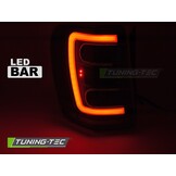 Achterlichten LED Zwart Helder voor Chrysler Jeep Grand Cherokee 99-05