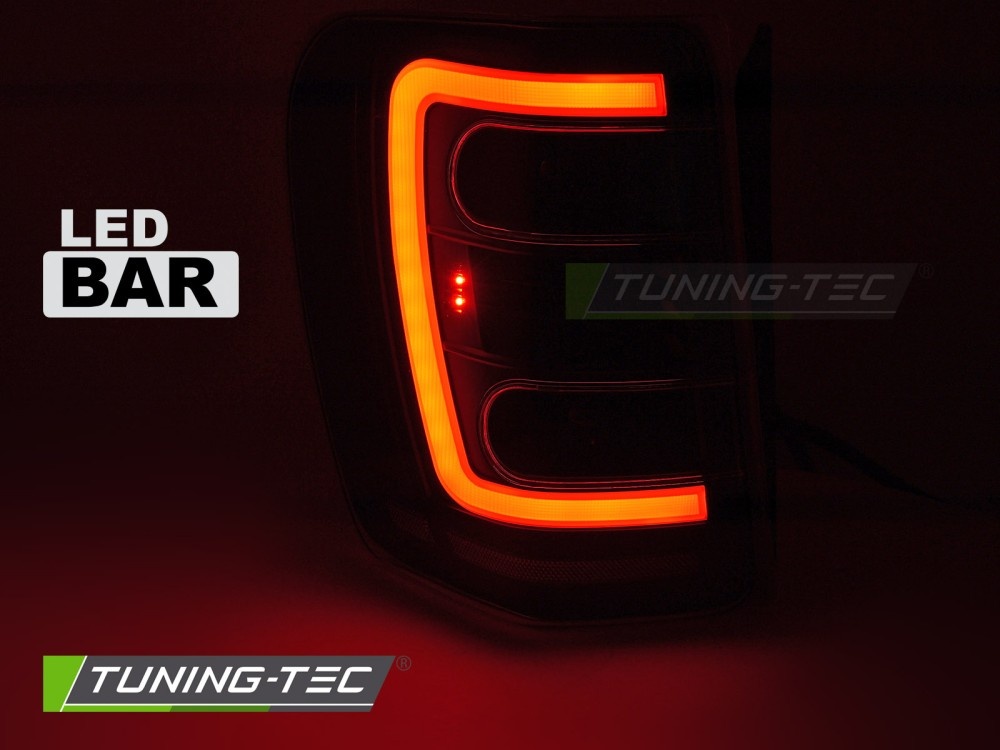 Achterlichten LED Zwart Helder voor Chrysler Jeep Grand Cherokee 99-05