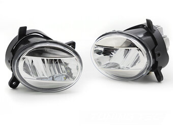Mistlampen LED Chroom Helder | Audi A4 B8 (08-11), A6 C6 (09-11), Q5 (08-16)
