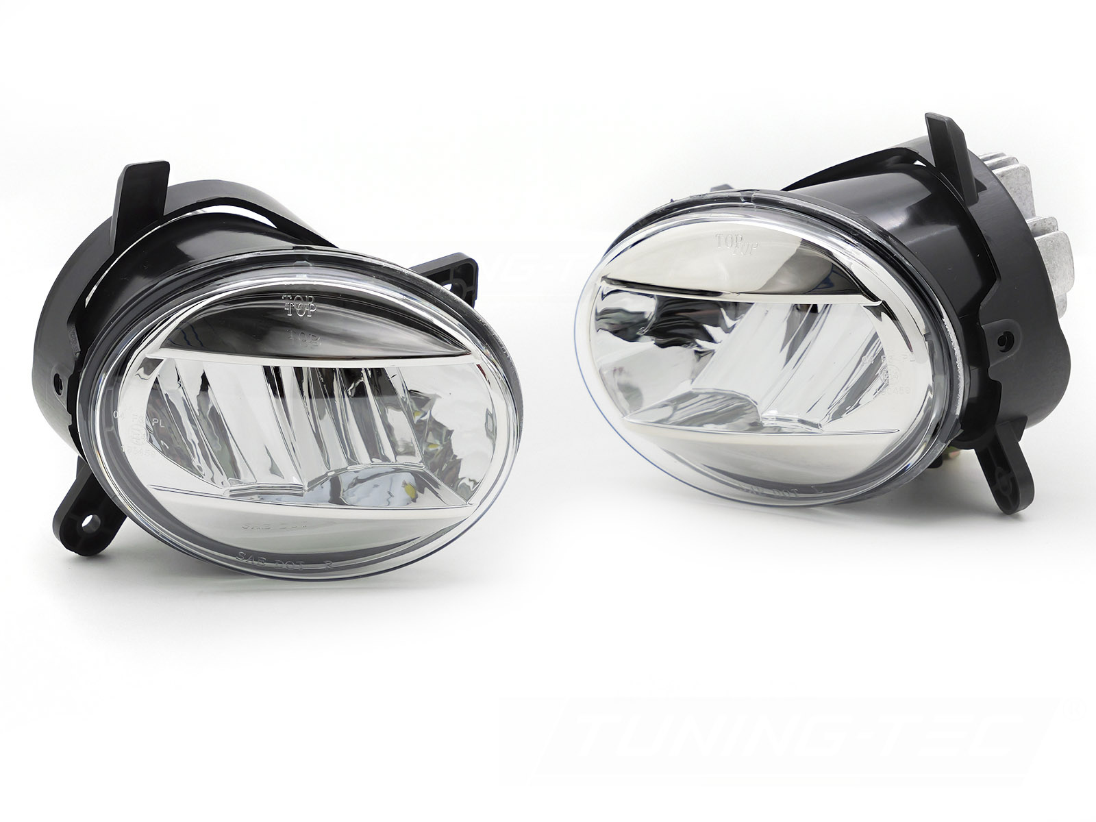 Mistlampen LED Chroom Helder geschikt voor Audi A4 B8 (08-11), A6 C6 (09-11), Q5 (08-16)