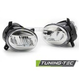 Mistlampen LED Chroom Helder geschikt voor Audi A4 B8 (08-11), A6 C6 (09-11), Q5 (08-16)