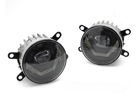 Mistlampen LED DRL geschikt voor Ford, Opel, Renault, Peugeot, Citroen, Dacia, Suzuki