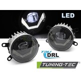 Mistlampen LED DRL geschikt voor Ford, Opel, Renault, Peugeot, Citroen, Dacia, Suzuki