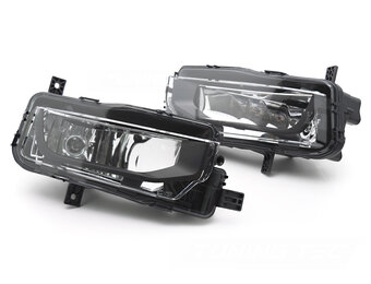 Mistlampen helder glas geschikt voor VW T6 (2017-2024) / T6.1 (2019-2024)