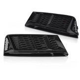 Mistlampkap Glanzend Zwart voor Audi A4 B9 2015-2019