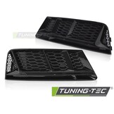 Mistlampkap Glanzend Zwart voor Audi A4 B9 2015-2019