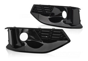 Mistlichtkap Glanzend Zwart voor AUDI A4 B9 20-24