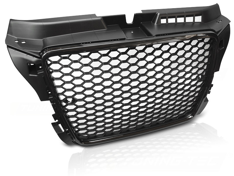 Grille Sport Glanzend Zwart PDC geschikt voor Audi A3 08-12