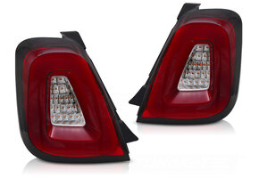 Achterlichten LED Bar Rood geschikt voor FIAT 500 (2015-2020)