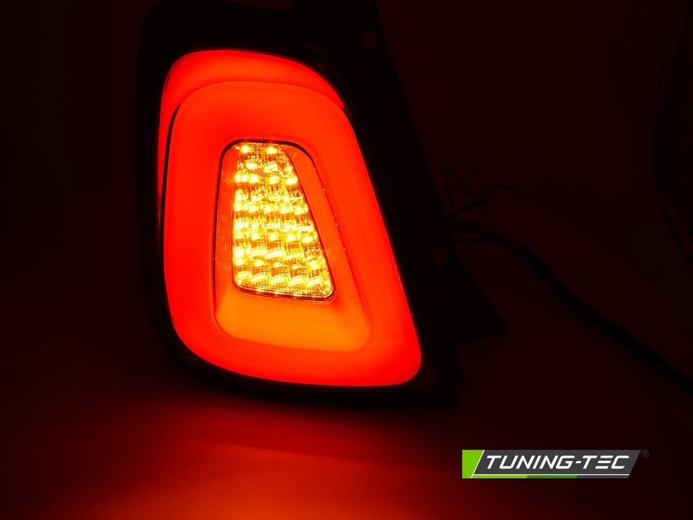 Achterlichten LED Bar Rood geschikt voor FIAT 500 (2015-2020)