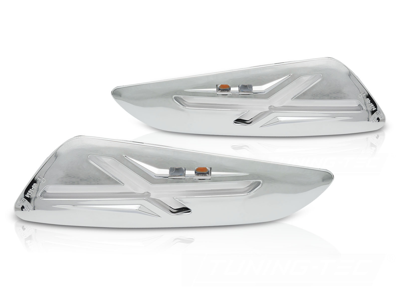 LED Voor Richtingaanwijzers Chroom voor Vespa Sprint/Primavera 150cc