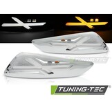 LED Voor Richtingaanwijzers Chroom voor Vespa Sprint/Primavera 150cc