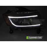 Koplampen LED Tube Light Zwart Jeep Grand Cherokee 2014-2016