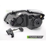 Koplampen Zwart LED voor VW Polo V 09-17